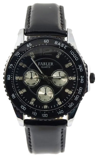 Wrist watch Fabler FL-500101/1.3 (cher.+stal, im.mn.) for women - 1 picture, image, photo