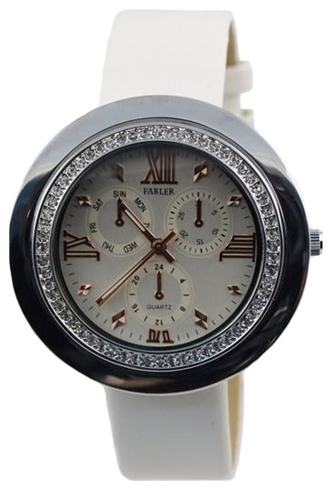 Wrist watch Fabler FL-500122/1 (stal, im.mnogof.) for women - 1 photo, image, picture
