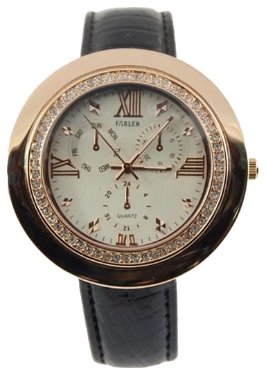 Wrist watch Fabler FL-500122/8 (stal, im.mnogof.) for women - 1 picture, image, photo