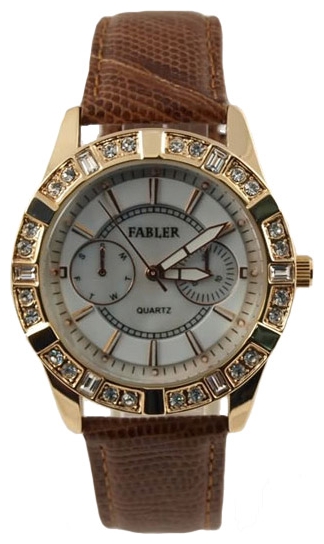 Wrist watch Fabler FL-500131/8 (perl, im.mnogof.) for women - 1 image, photo, picture