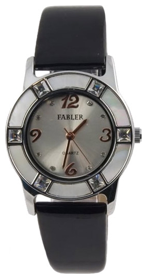 Wrist watch Fabler FL-500171/1.4 (stal) kam., cher.rem. for women - 1 image, photo, picture