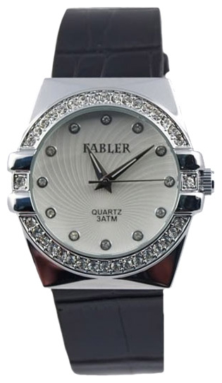 Fabler FL-500290/1 (stal) cher.rem. wrist watches for women - 1 image, picture, photo