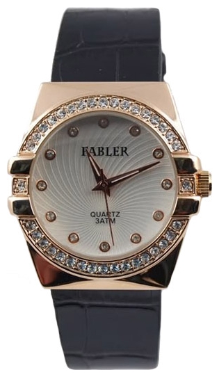 Wrist watch Fabler FL-500290/8 (stal) cher.rem. for women - 1 photo, picture, image
