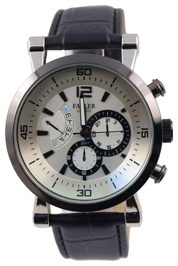Fabler FM-600152/1.3 (stal, imitaciya hronogr.) wrist watches for men - 1 image, picture, photo