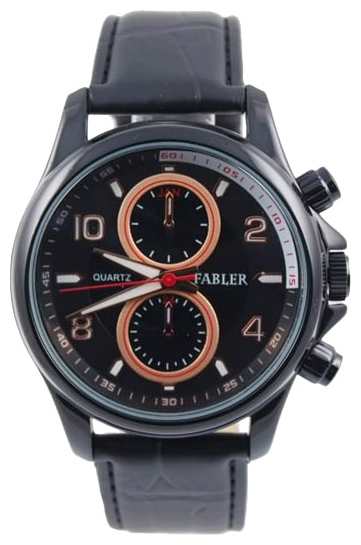Fabler FM-600172/3 (cher., imitaciya hronografa) wrist watches for men - 1 image, picture, photo