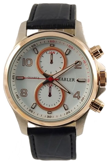 Wrist watch Fabler FM-600172/6 (bel.) for men - 1 photo, picture, image