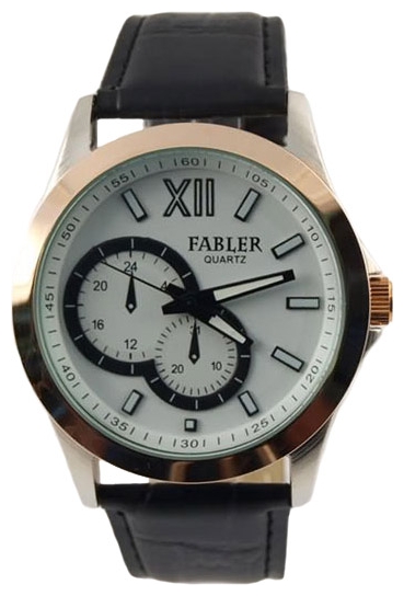 Wrist watch Fabler FM-600180/6 (bel.) for men - 1 photo, image, picture