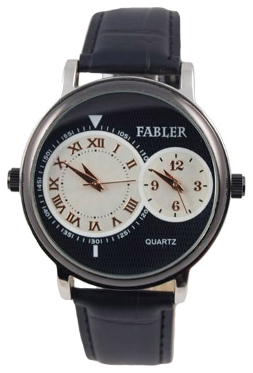 Wrist watch Fabler FM-700112/1.3 (cher.+stal) for men - 1 photo, image, picture