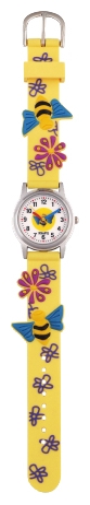 Raduga 103-2T zheltye pchely wrist watches for kid's - 1 image, picture, photo