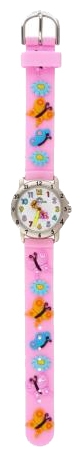 Wrist watch Raduga 105 rozovye cvety i babochki for kid's - 1 picture, photo, image