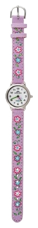 Wrist watch Raduga 106-1 fioletovye cvety for kid's - 1 image, photo, picture