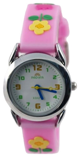 Wrist watch Raduga 107-2T rozovye tyulpany i romashki for women - 1 photo, picture, image