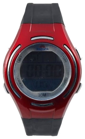 Wrist watch Raduga 407 temno-bordovye/chernye for kid's - 1 image, photo, picture