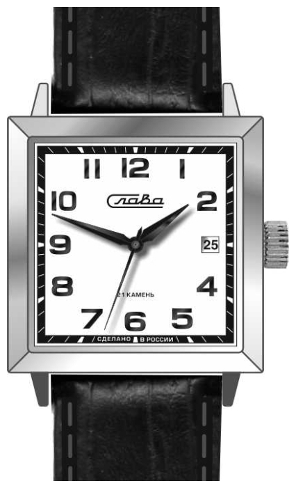 Wrist watch Slava 0591152/300-2414 for men - 1 image, photo, picture