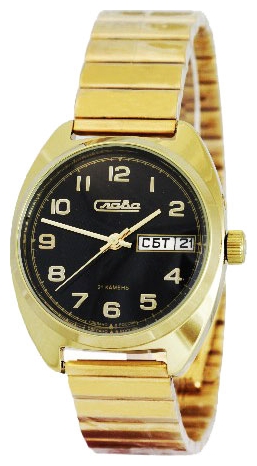 Wrist watch Slava 2219090/100-2428 for men - 1 photo, picture, image