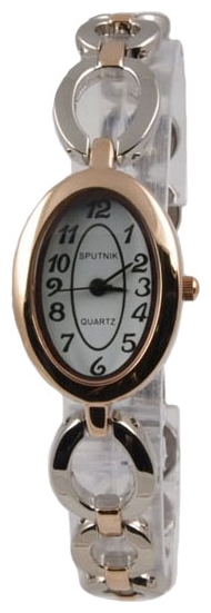 Wrist watch Sputnik L-882410/6 bel.+perl. for women - 1 picture, image, photo