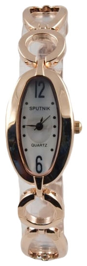 Wrist watch Sputnik L-882410/8 bel.+perl. for women - 1 image, photo, picture