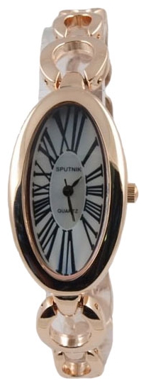 Wrist watch Sputnik L-882421/8 bel.+perl. for women - 1 picture, photo, image