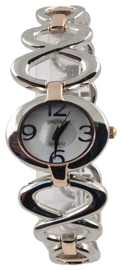 Wrist watch Sputnik L-882431/8 bel.+perl. for women - 1 photo, picture, image