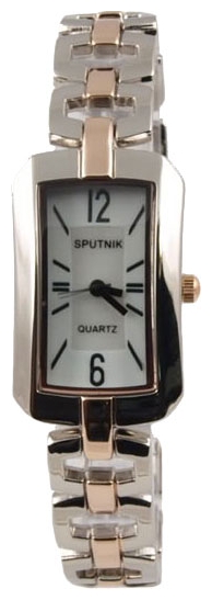 Wrist watch Sputnik L-882460/6 bel.+perl. for women - 1 photo, picture, image