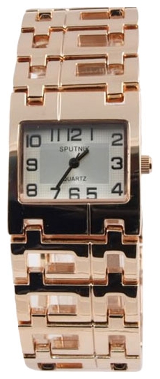 Wrist watch Sputnik L-882470/6 bel.+stal for women - 1 photo, picture, image