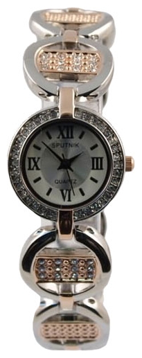Wrist watch Sputnik L-995431/6 bel.+stal for women - 1 picture, photo, image