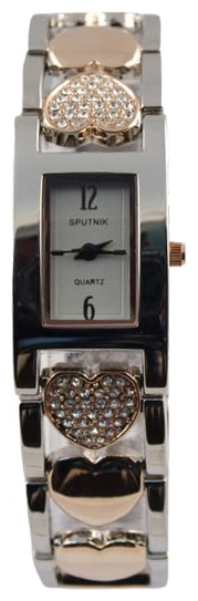 Wrist watch Sputnik L-995590/6 stal kam for women - 1 picture, photo, image