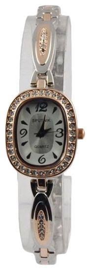 Wrist watch Sputnik L-995740/6 bel.+stal for women - 1 photo, image, picture
