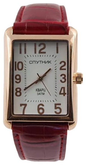 Wrist watch Sputnik M-857012/8 bel. for men - 1 image, photo, picture