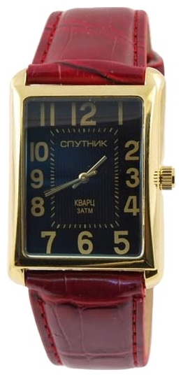 Wrist watch Sputnik M-857012/9 cher. for men - 1 image, photo, picture