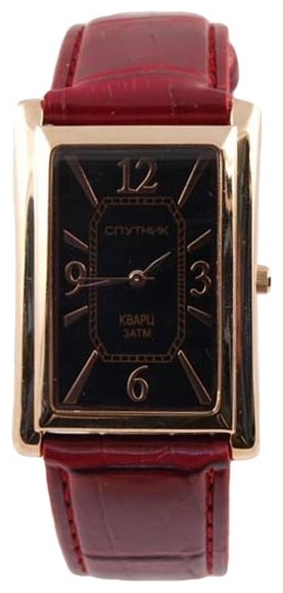 Wrist watch Sputnik M-857052/8 cher. for men - 1 picture, photo, image