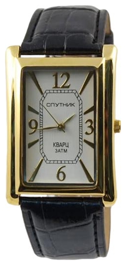 Wrist watch Sputnik M-857052/9 bel. for men - 1 photo, image, picture