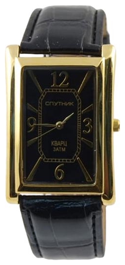 Sputnik M-857052/9 cher. wrist watches for men - 1 image, picture, photo