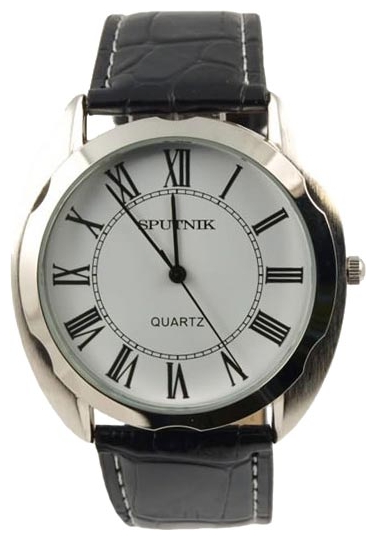 Wrist watch Sputnik M-857371/1 bel. for men - 1 photo, picture, image
