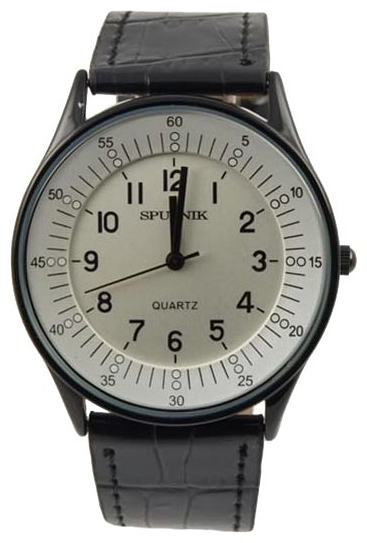 Wrist watch Sputnik M-857390/3 stal for men - 1 picture, image, photo