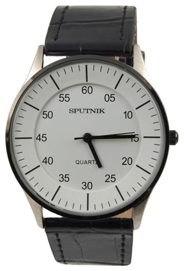 Wrist watch Sputnik M-857391/1 bel. for men - 1 picture, photo, image