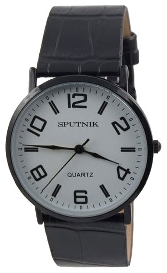 Wrist watch Sputnik M-857460/3 bel. for men - 1 image, photo, picture