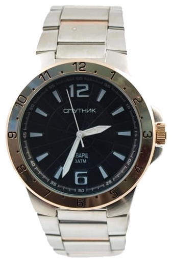 Wrist watch Sputnik M-996142/6 cher. for men - 1 image, photo, picture