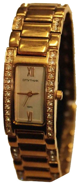Wrist watch Sputnik NL-1F871/8 stal kam. for women - 1 picture, photo, image