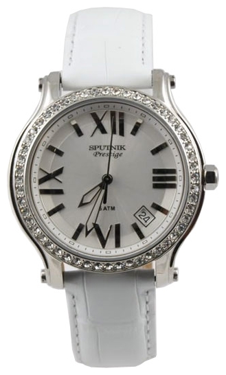 Sputnik NL-1G071/1 stal wrist watches for women - 1 image, picture, photo