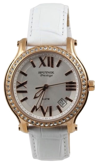 Wrist watch Sputnik NL-1G071/8 stal for women - 1 picture, image, photo