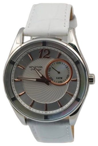 Wrist watch Sputnik NL-1K861/1 bel.+stal for women - 1 picture, image, photo