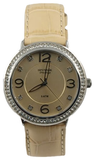 Wrist watch Sputnik NL-1K871/1 zhelt. for women - 1 photo, picture, image