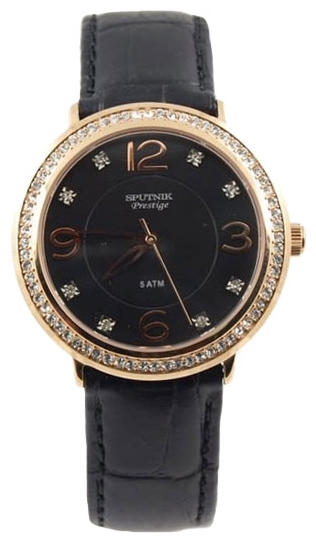 Sputnik NL-1K871/8 cher. wrist watches for women - 1 image, picture, photo