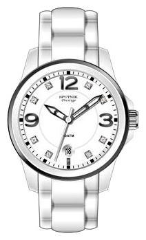 Wrist watch Sputnik NL-1L012/4.3 bel. for women - 1 photo, picture, image