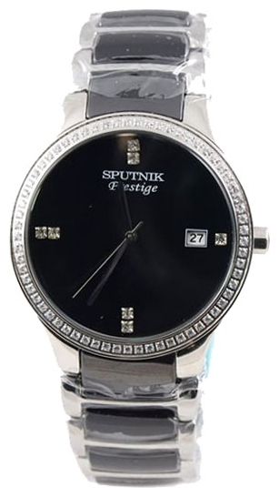 Sputnik NL-87201/1 cher. wrist watches for women - 1 image, picture, photo