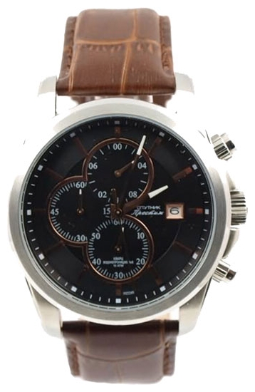 Wrist watch Sputnik NM-1E174/1 cher. for men - 1 image, photo, picture