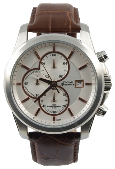 Wrist watch Sputnik NM-1E174/1A stal for men - 1 picture, photo, image