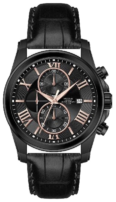 Wrist watch Sputnik NM-1E174/3A cher. for men - 1 picture, image, photo