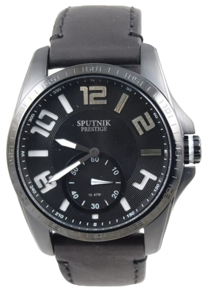 Wrist watch Sputnik NM-1F134/3.A cher., bel. for men - 1 photo, image, picture